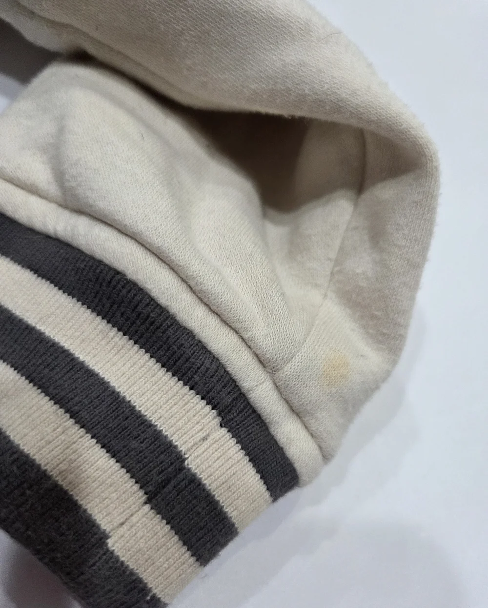 GAP× STAR WARS Kids Varsity Jacket with Green Hood - Grey & Cream sz.5
